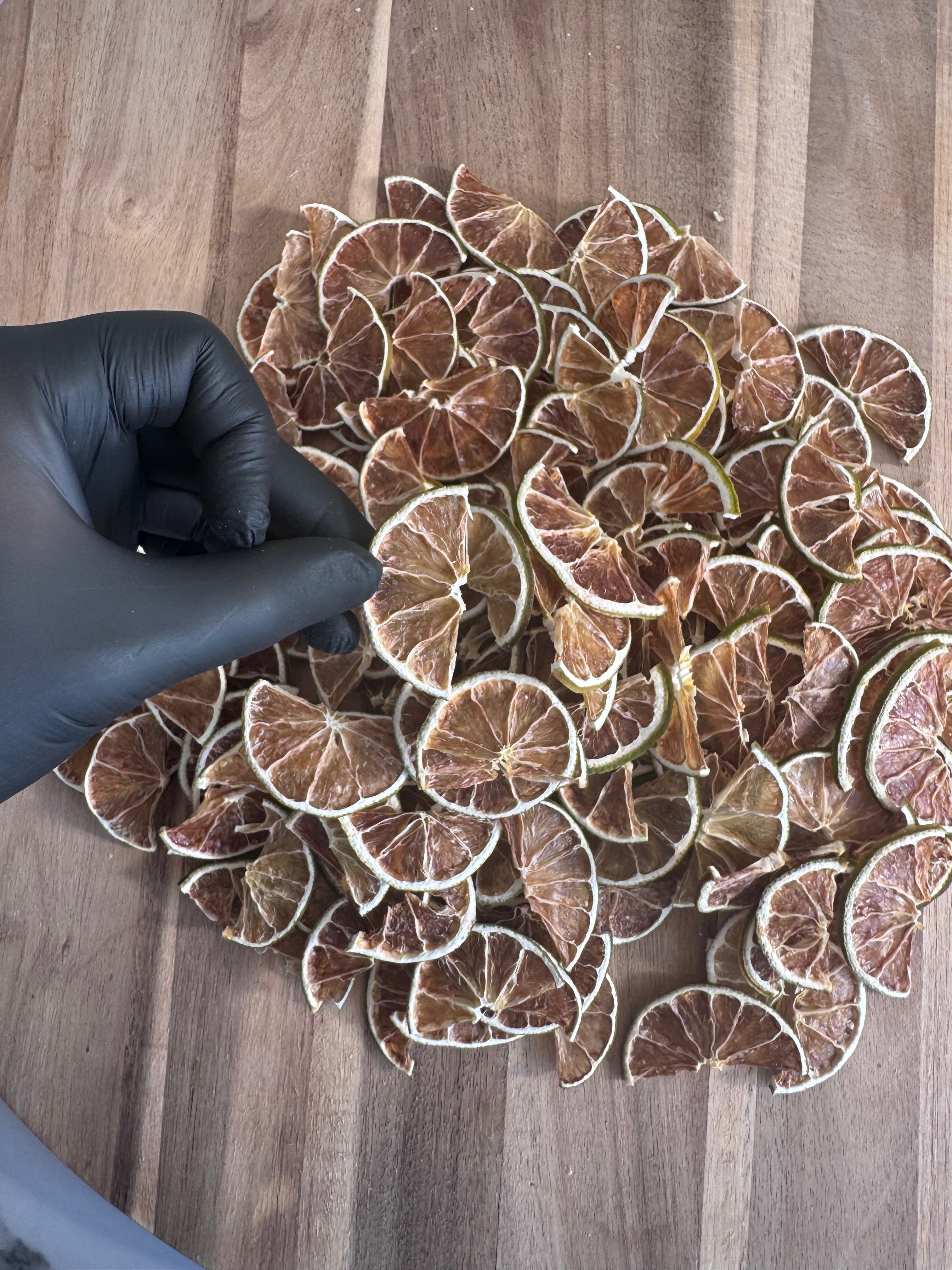 Large Lime cut half Bag 200+ Piece