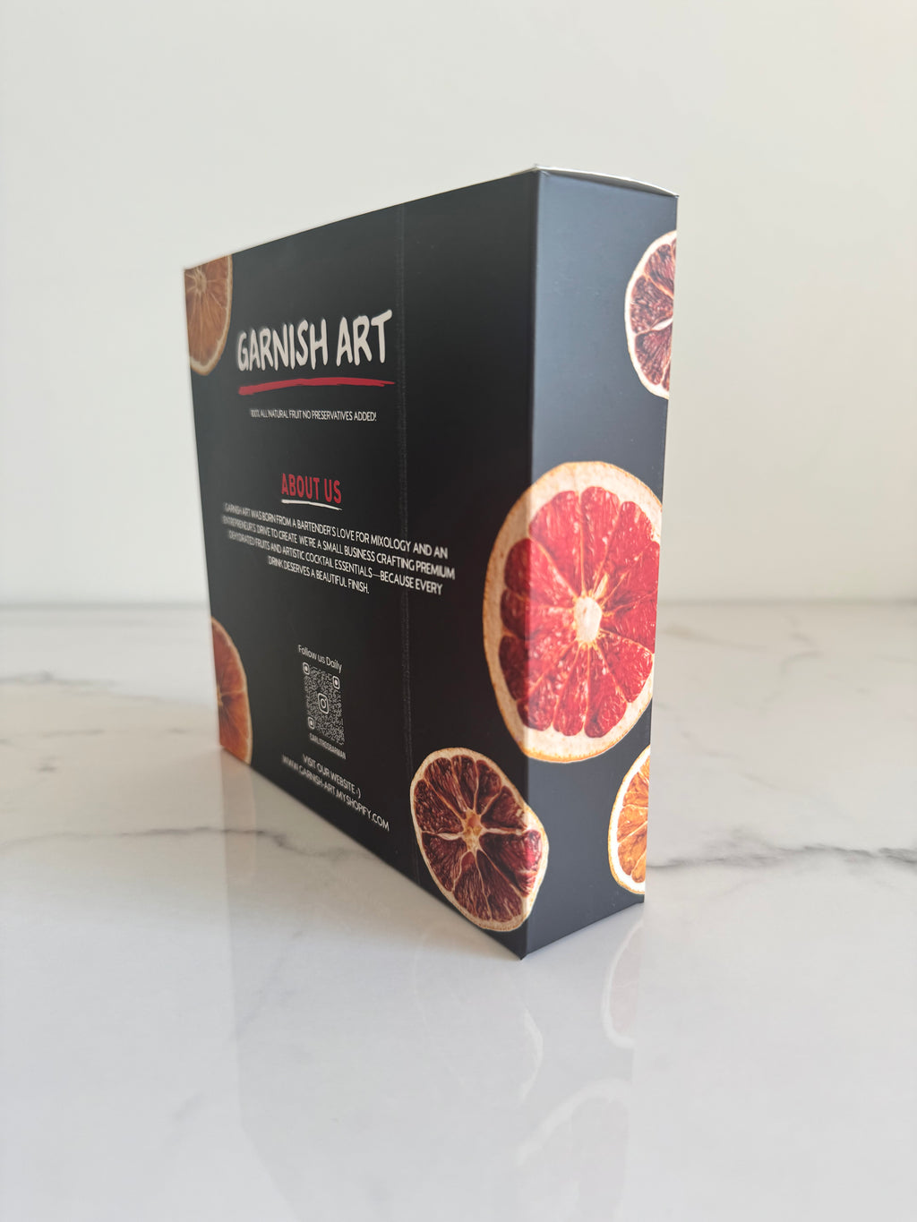 Custom Blood Orange Box | 30+ Piece