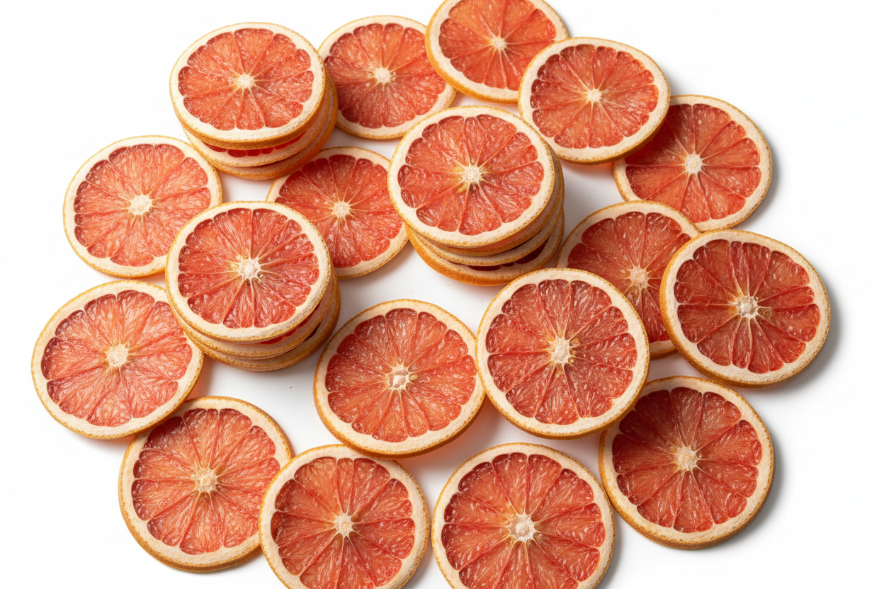Bulk Dehydrated Grapefruit Wheels
